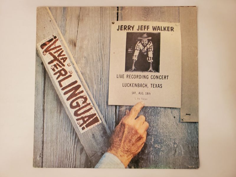 Jerry Jeff Walker ?Viva Terlingua! vinyl record